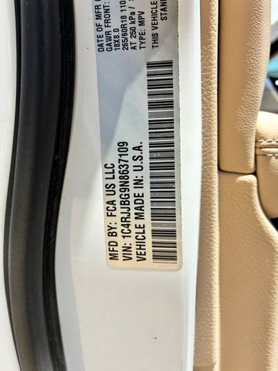 2022 Jeep Grand Cherokee L Limited