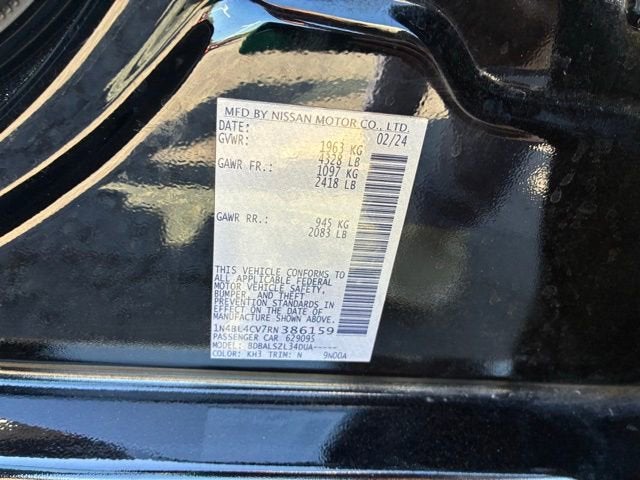 2024 Nissan Altima 2.5 SR