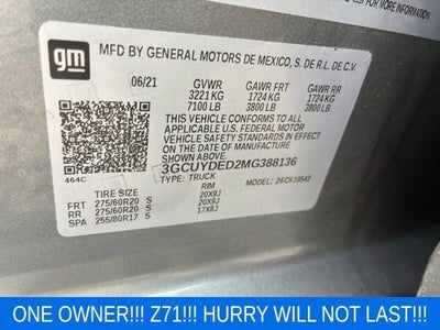 2021 Chevrolet Silverado 1500 LT