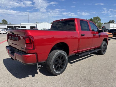 2026 RAM 2500 Black Express Crew Cab 4x4 6'4' Box