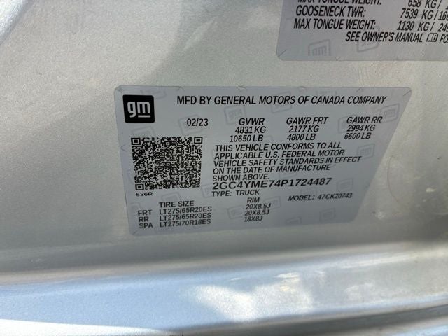 2023 Chevrolet Silverado 2500HD 4WD Crew Cab Standard Bed Custom